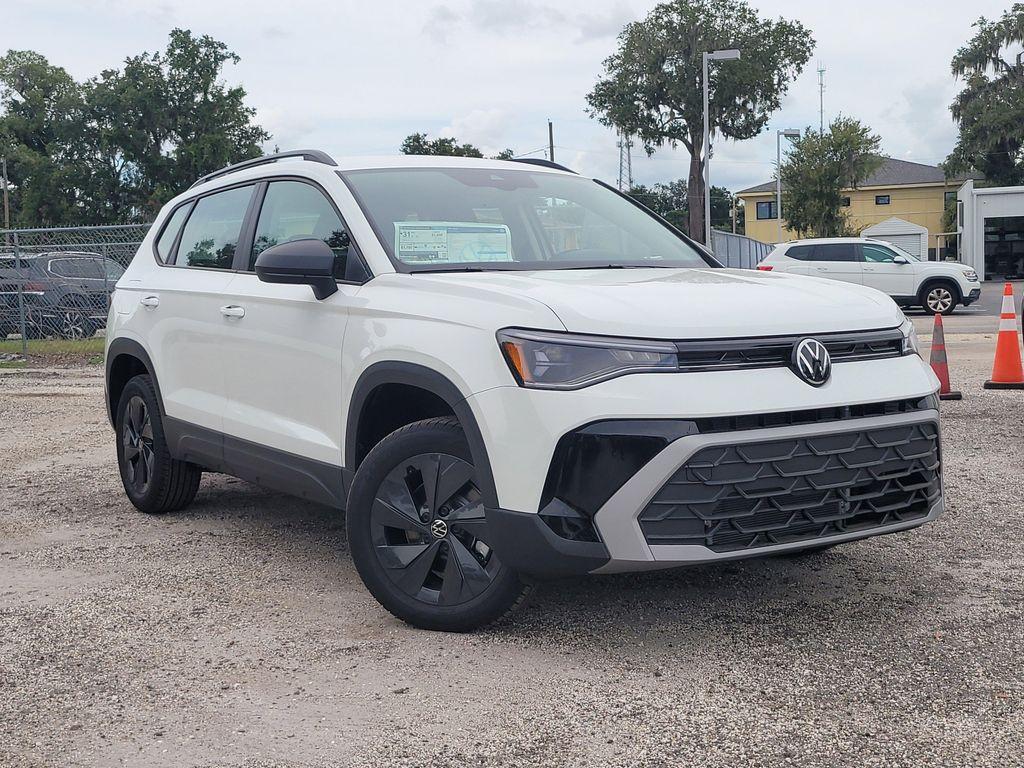 new 2025 Volkswagen Taos car, priced at $24,999