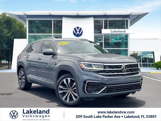 used 2022 Volkswagen Atlas Cross Sport car, priced at $32,754