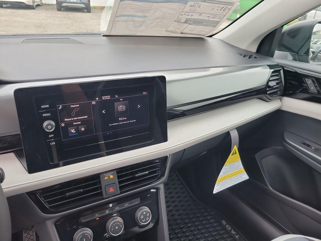 new 2025 Volkswagen Taos car, priced at $26,592