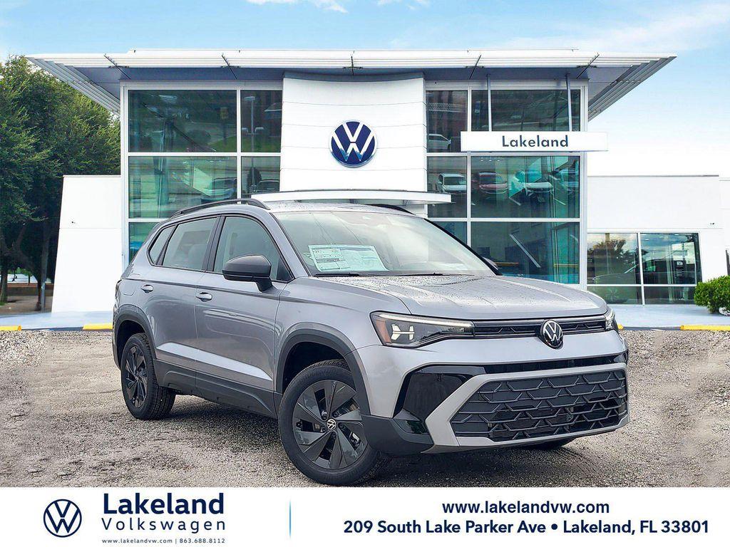 new 2025 Volkswagen Taos car, priced at $26,592