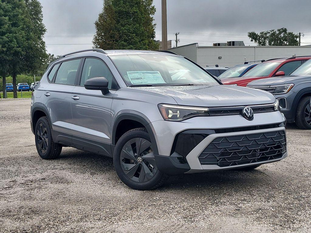 new 2025 Volkswagen Taos car, priced at $26,592
