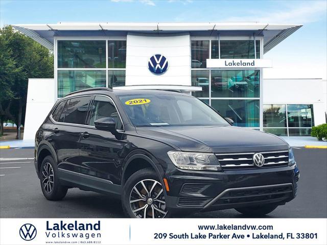 used 2021 Volkswagen Tiguan car, priced at $17,946