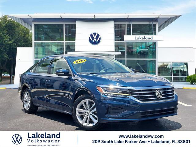 used 2020 Volkswagen Passat car, priced at $15,982