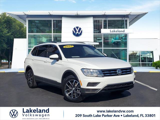 used 2021 Volkswagen Tiguan car, priced at $17,985