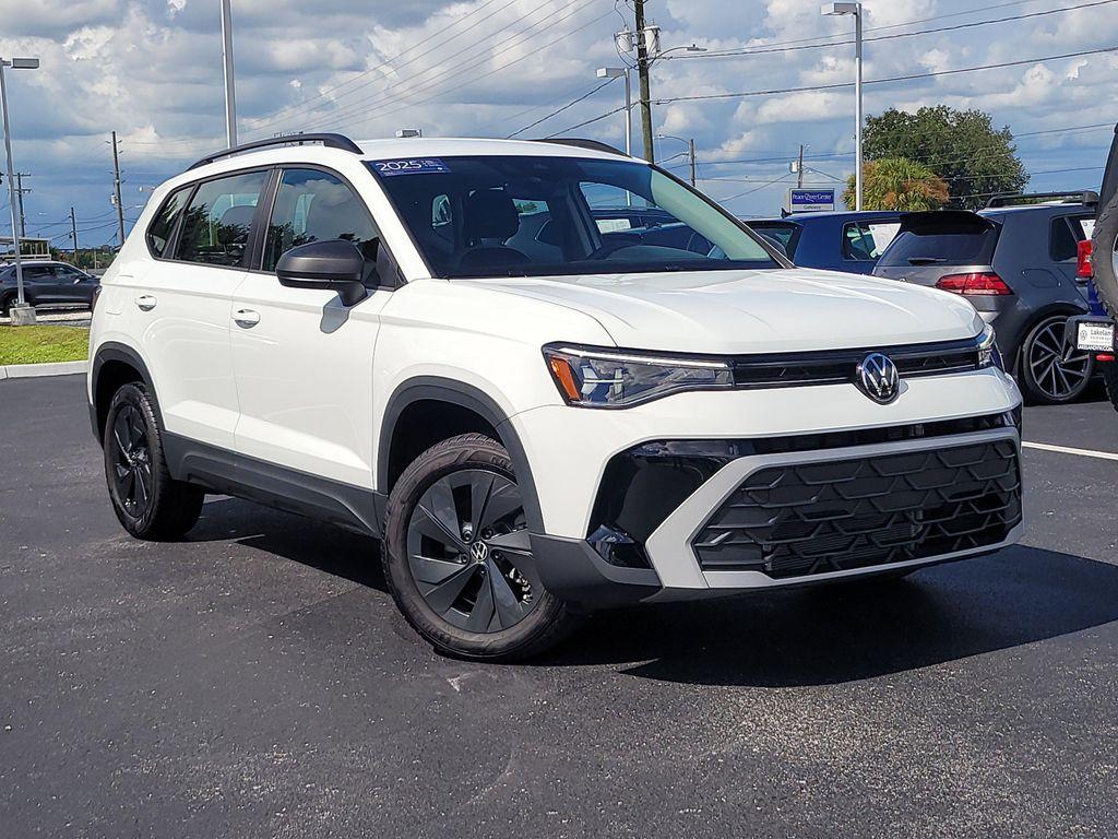 used 2025 Volkswagen Taos car, priced at $22,000