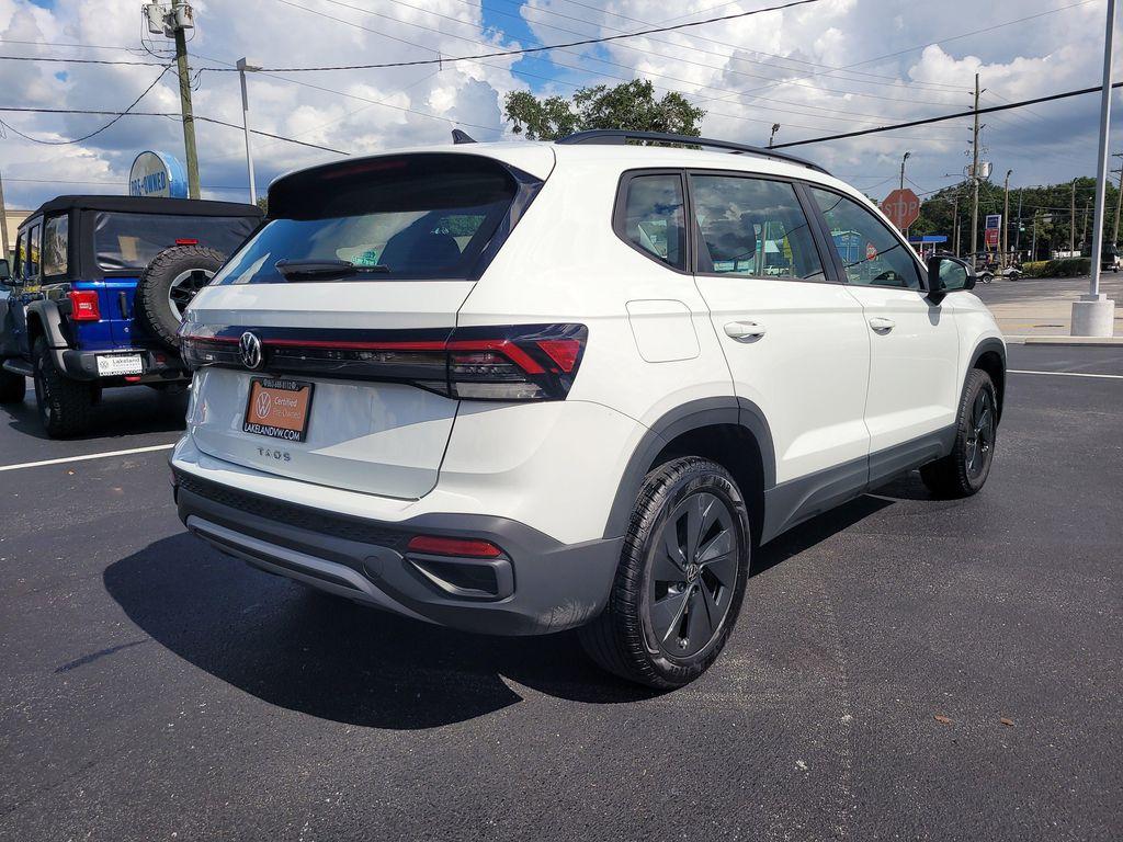 used 2025 Volkswagen Taos car, priced at $22,000