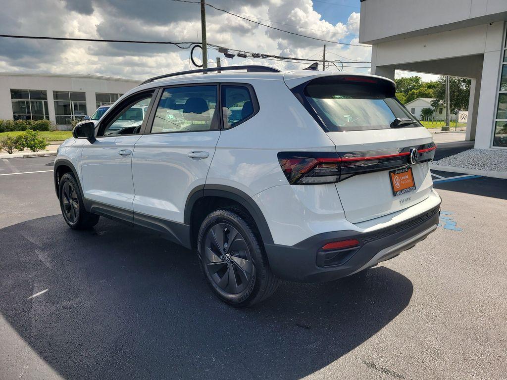 used 2025 Volkswagen Taos car, priced at $22,000