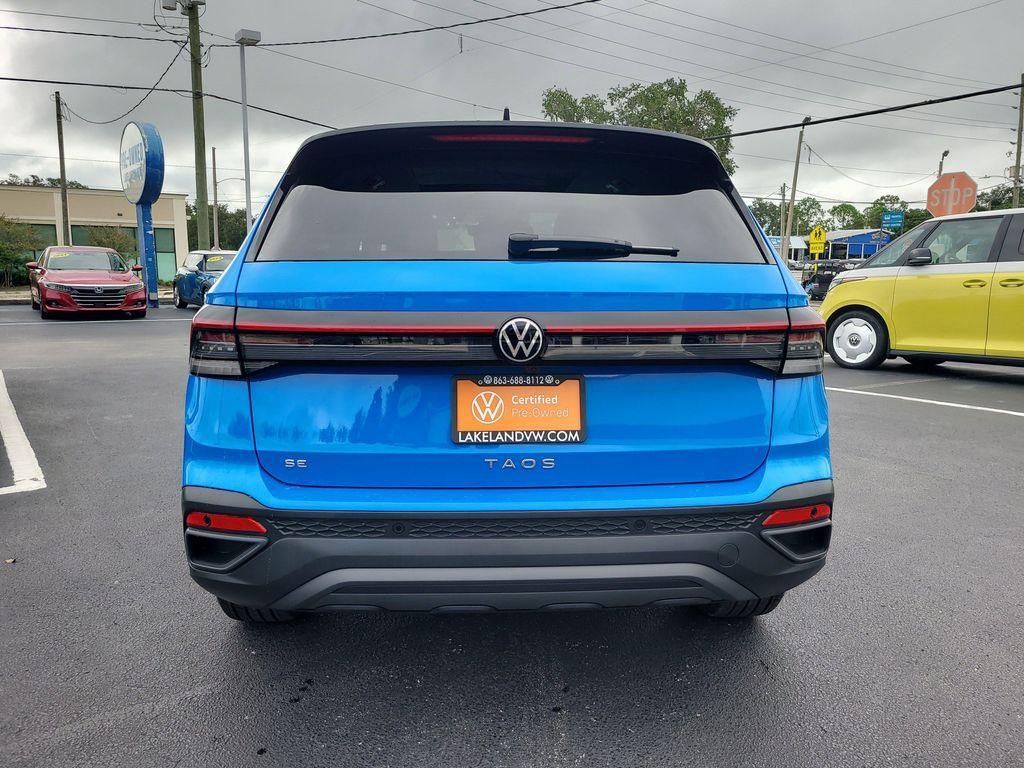 used 2025 Volkswagen Taos car, priced at $26,750