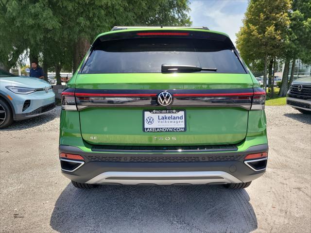 new 2025 Volkswagen Taos car, priced at $30,538