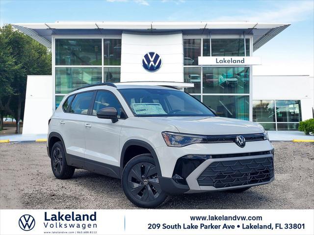 new 2025 Volkswagen Taos car, priced at $26,328