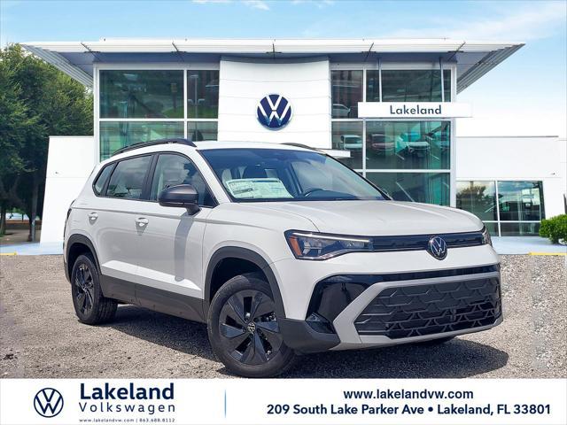 new 2025 Volkswagen Taos car, priced at $26,328