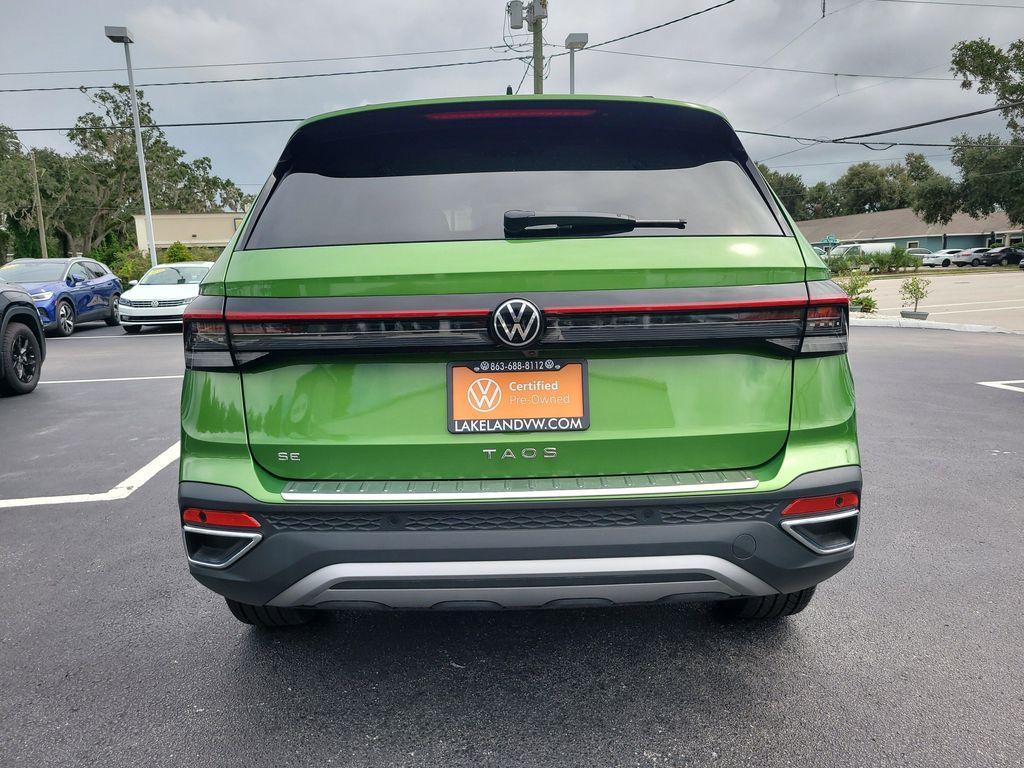 used 2025 Volkswagen Taos car, priced at $28,000