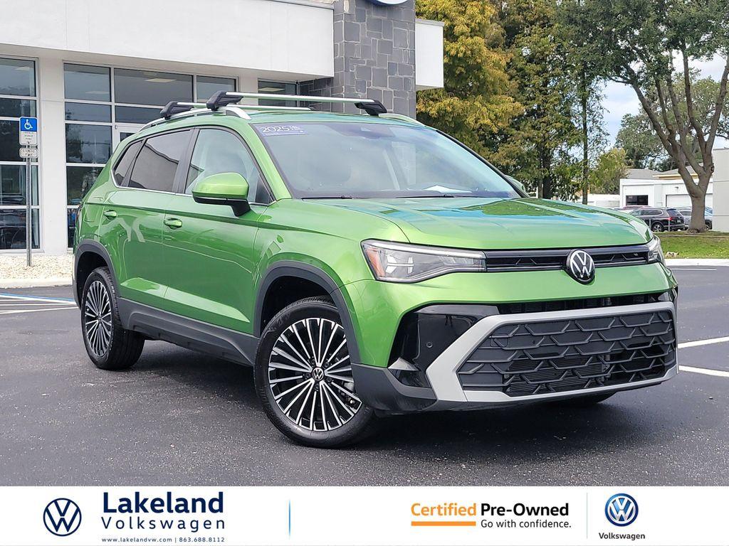 used 2025 Volkswagen Taos car, priced at $28,000