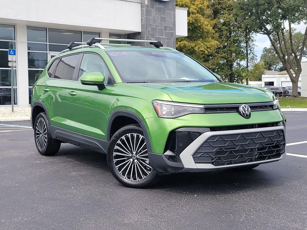used 2025 Volkswagen Taos car, priced at $28,000