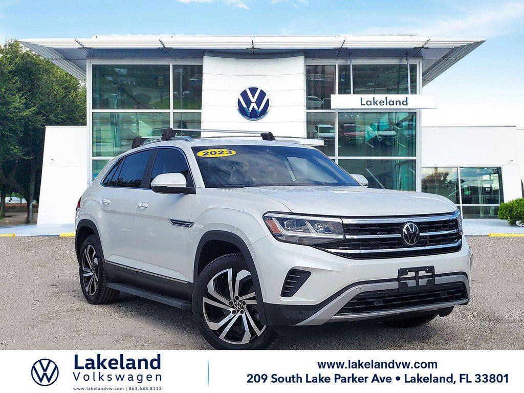 used 2023 Volkswagen Atlas Cross Sport car, priced at $31,000