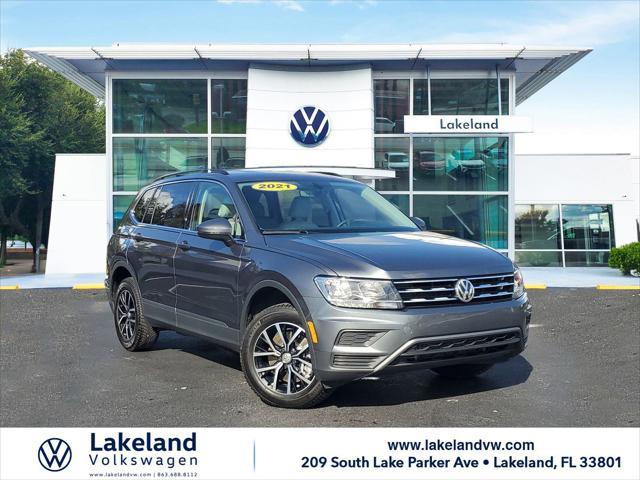 used 2021 Volkswagen Tiguan car, priced at $18,555