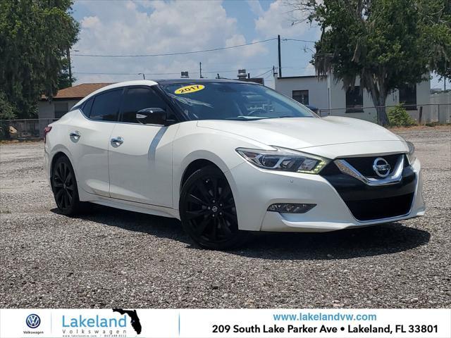 used 2017 Nissan Maxima car, priced at $17,846
