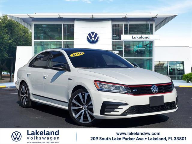 used 2018 Volkswagen Passat car, priced at $19,129