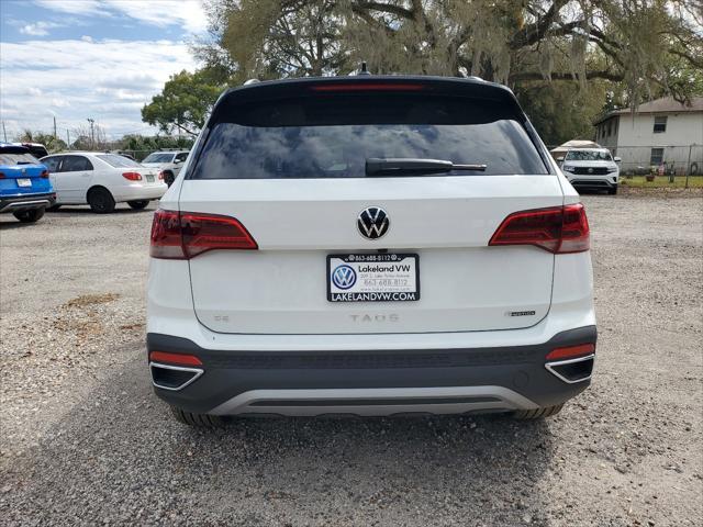 new 2024 Volkswagen Taos car, priced at $32,547