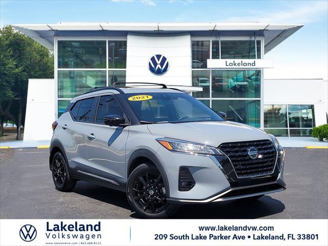 used 2021 Nissan Kicks car, priced at $16,867