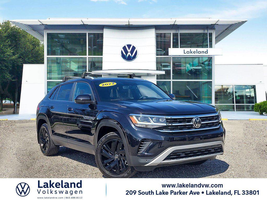 used 2022 Volkswagen Atlas Cross Sport car, priced at $27,514