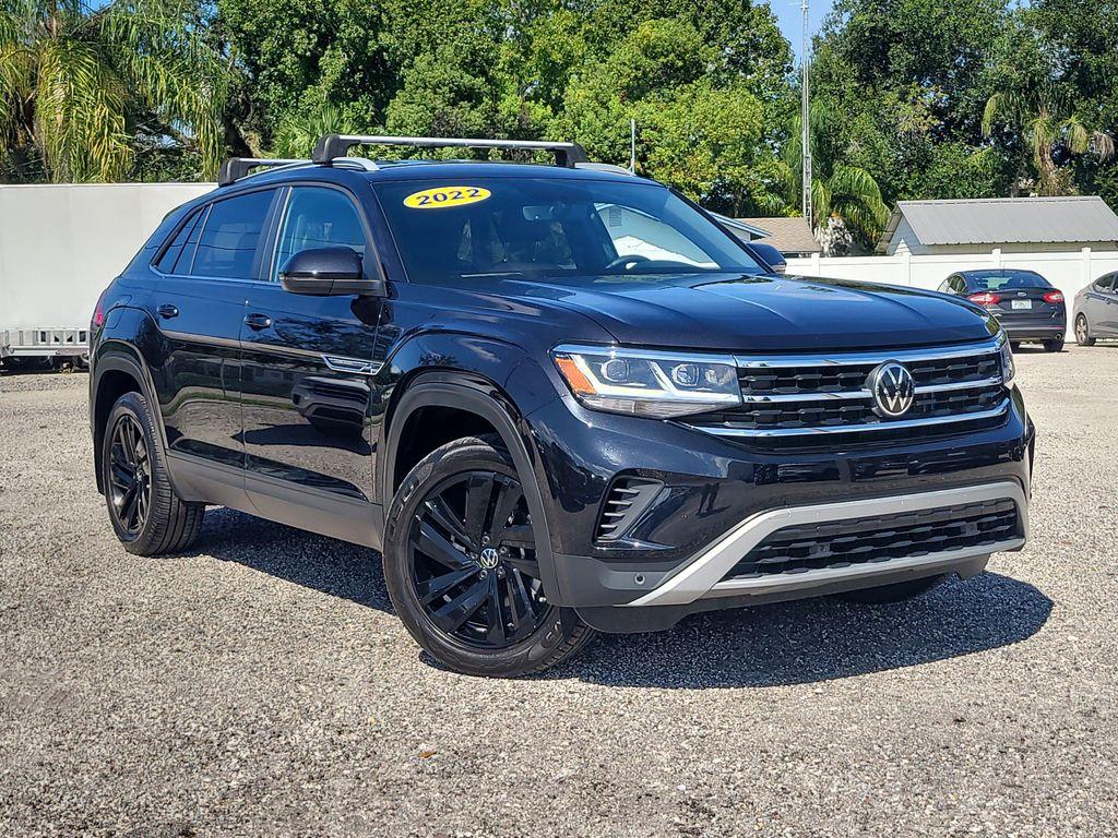 used 2022 Volkswagen Atlas Cross Sport car, priced at $27,514