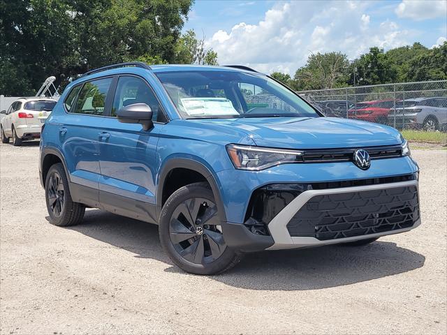 new 2025 Volkswagen Taos car, priced at $26,418