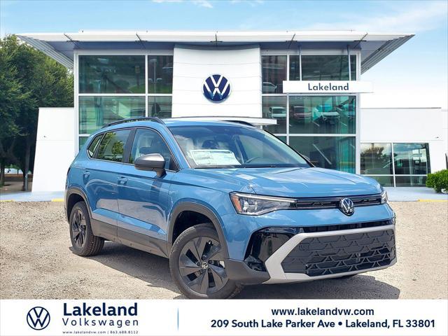 new 2025 Volkswagen Taos car, priced at $26,418