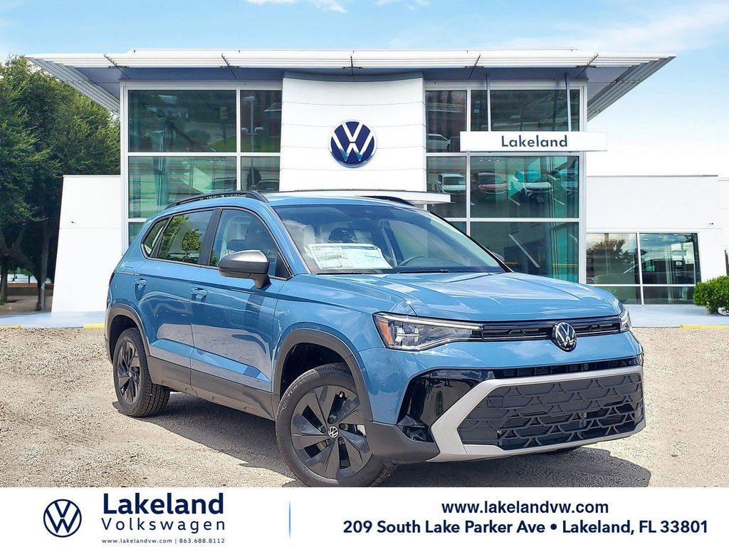new 2025 Volkswagen Taos car, priced at $26,418