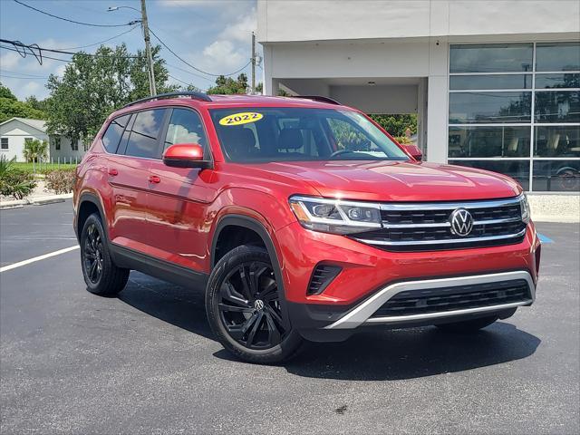 used 2022 Volkswagen Atlas car, priced at $24,878