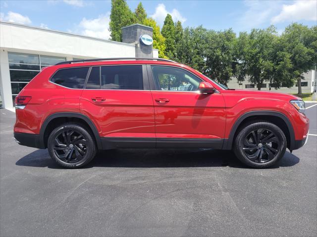 used 2022 Volkswagen Atlas car, priced at $24,878