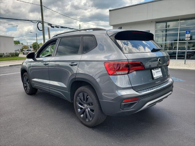 used 2024 Volkswagen Taos car, priced at $22,085