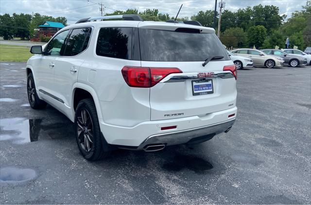 used 2017 GMC Acadia car, priced at $21,416