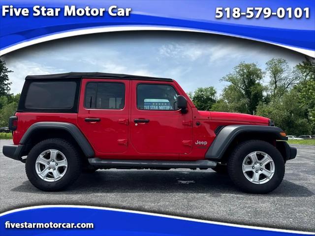 used 2018 Jeep Wrangler Unlimited car, priced at $21,996