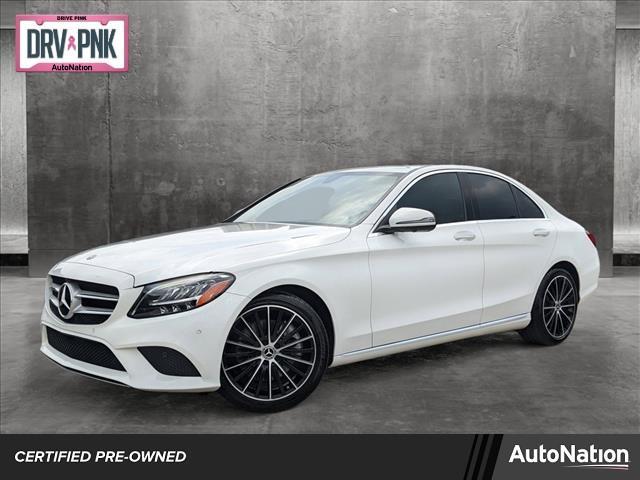 used 2021 Mercedes-Benz C-Class car, priced at $31,950
