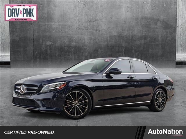 used 2021 Mercedes-Benz C-Class car, priced at $27,562