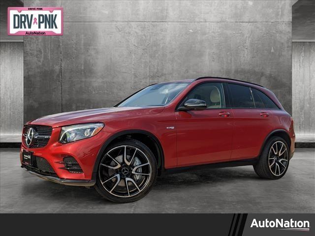 used 2018 Mercedes-Benz AMG GLC 43 car, priced at $33,978