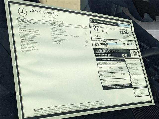 used 2025 Mercedes-Benz GLC 300 car, priced at $46,777