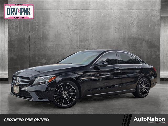 used 2021 Mercedes-Benz C-Class car, priced at $31,952