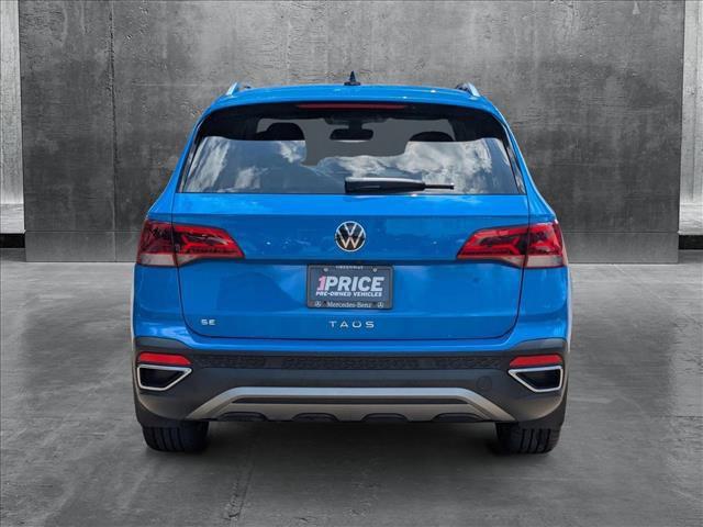 used 2023 Volkswagen Taos car, priced at $22,981