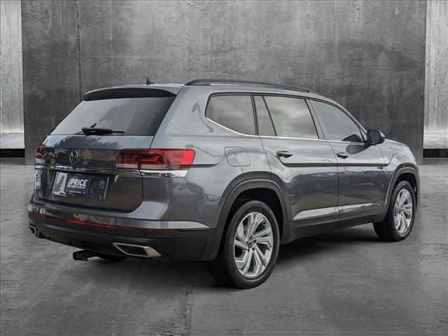 used 2021 Volkswagen Atlas car, priced at $25,653