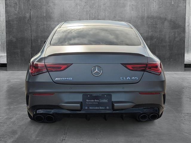 used 2021 Mercedes-Benz AMG CLA 45 car, priced at $42,991