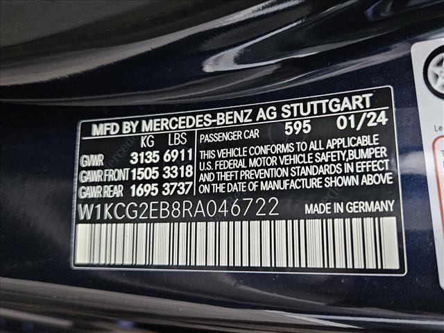 new 2024 Mercedes-Benz EQS 450 car, priced at $118,145