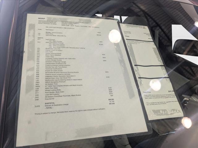 new 2025 Mercedes-Benz GLS 450 car, priced at $97,430