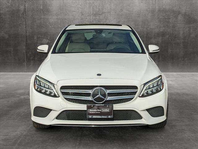 used 2021 Mercedes-Benz C-Class car, priced at $27,795