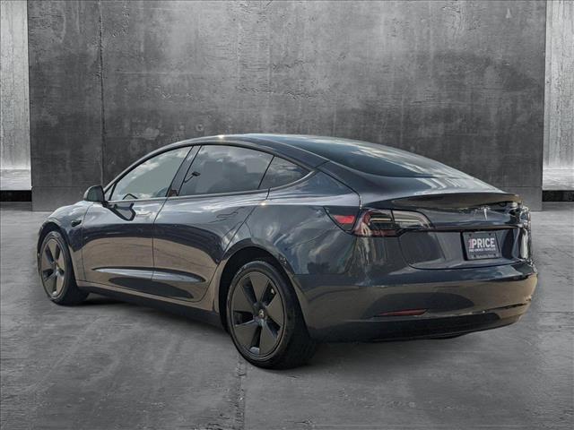 used 2023 Tesla Model 3 car, priced at $25,987