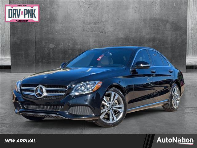 used 2018 Mercedes-Benz C-Class car, priced at $23,991