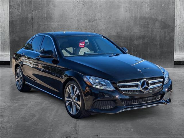 used 2018 Mercedes-Benz C-Class car, priced at $23,991