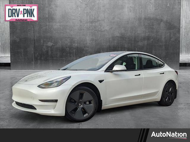 used 2022 Tesla Model 3 car, priced at $26,562