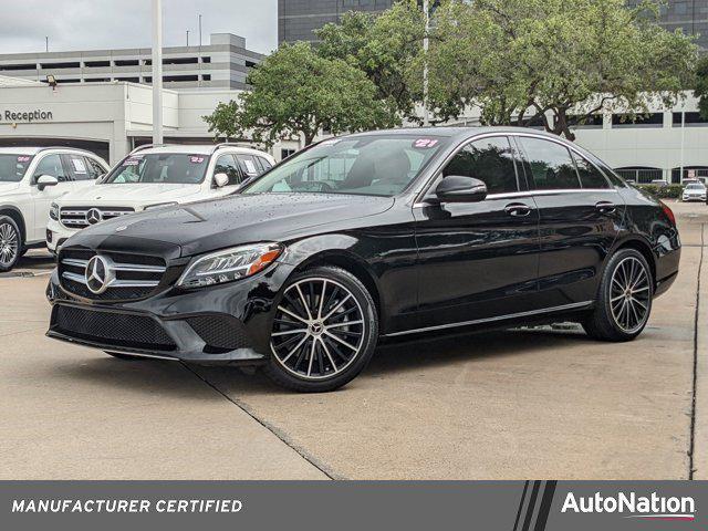 used 2021 Mercedes-Benz C-Class car, priced at $25,981